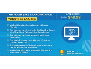 Flash Sale & Landing Page